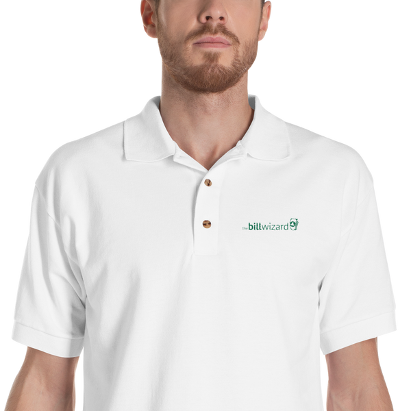 The Bill Wizard Embroidered Polo Shirt